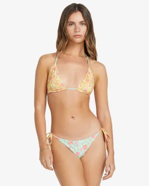 Billabong Women's Folk Story Medium Coverage Bikini Bottoms Multi 24O281514-MUL