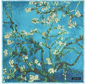 Cashmere scarves Almond Blossom