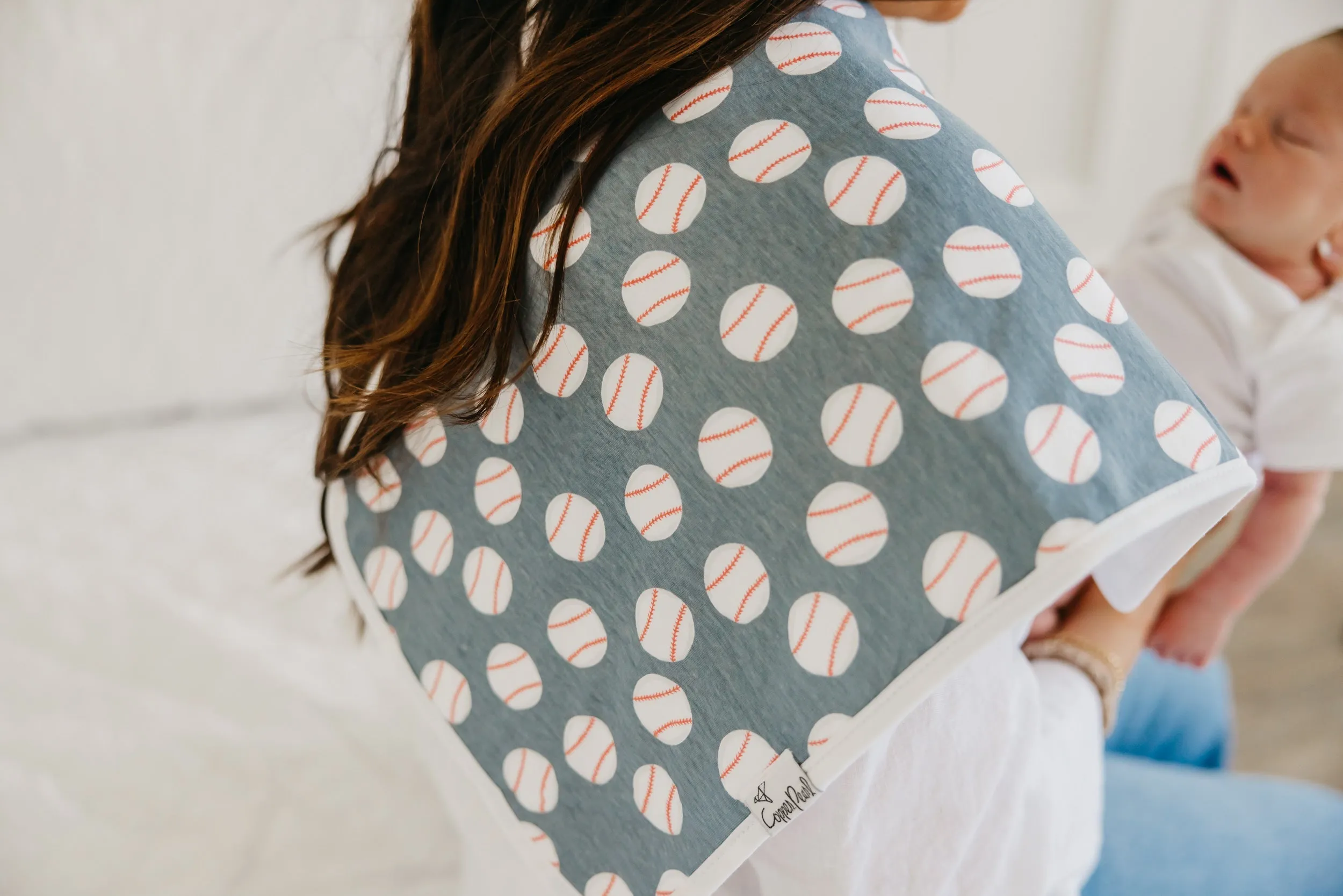 Copper Pearl Premium Burp Cloths | Slugger