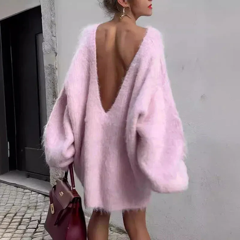 ESMEE - FLUFFY OVERSIZED SWEATER