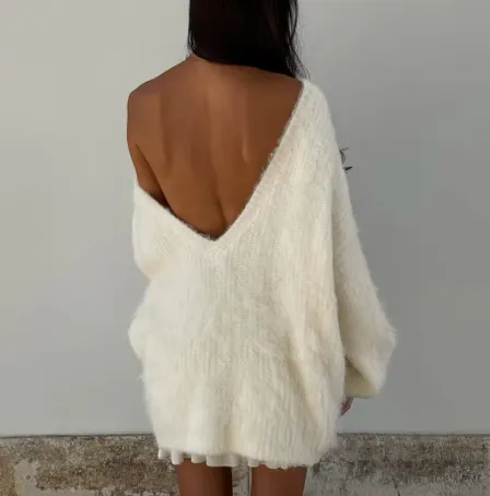 ESMEE - FLUFFY OVERSIZED SWEATER