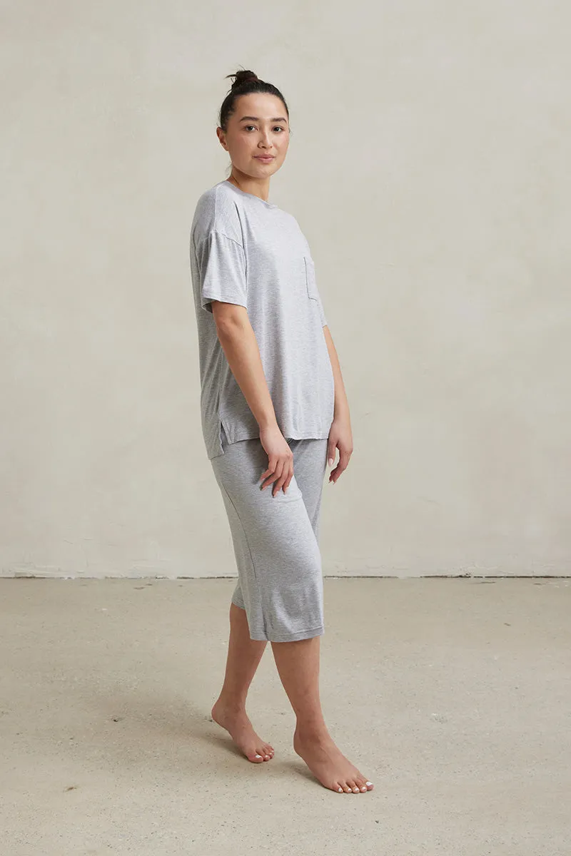 Oversized Tee   Capri Pant