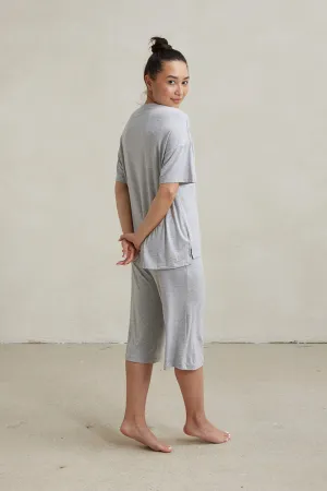 Oversized Tee   Capri Pant