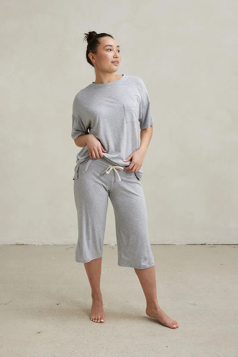 Oversized Tee   Capri Pant