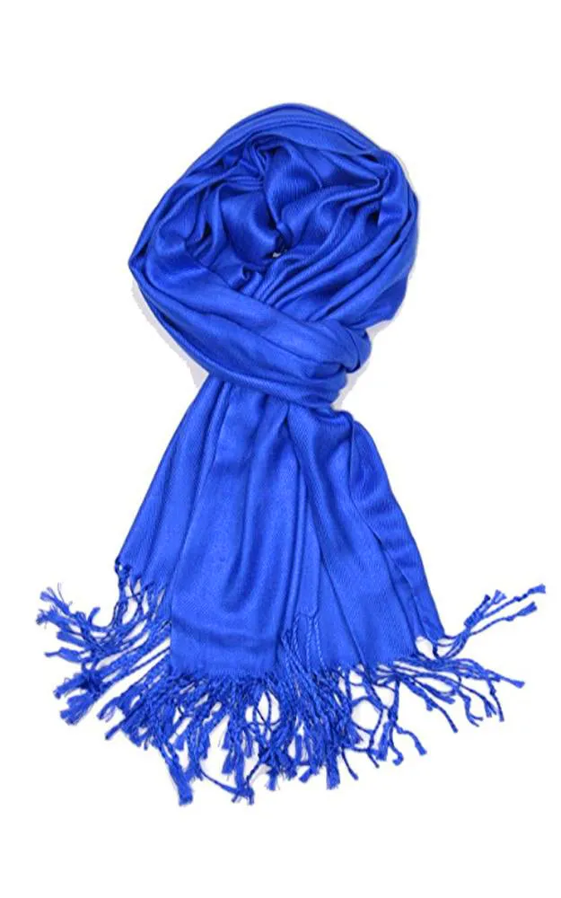 PP001-10 Royal Blue Pashmina Scarf