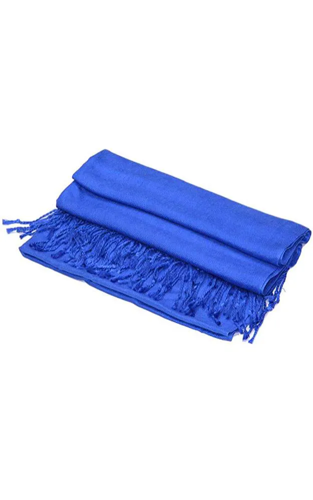 PP001-10 Royal Blue Pashmina Scarf