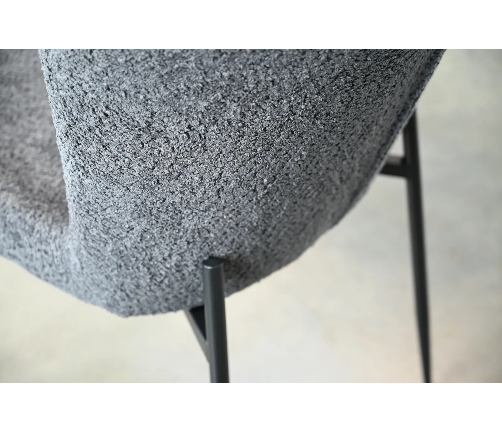Reef Upholstered Side Chair - Chalkboard Grey