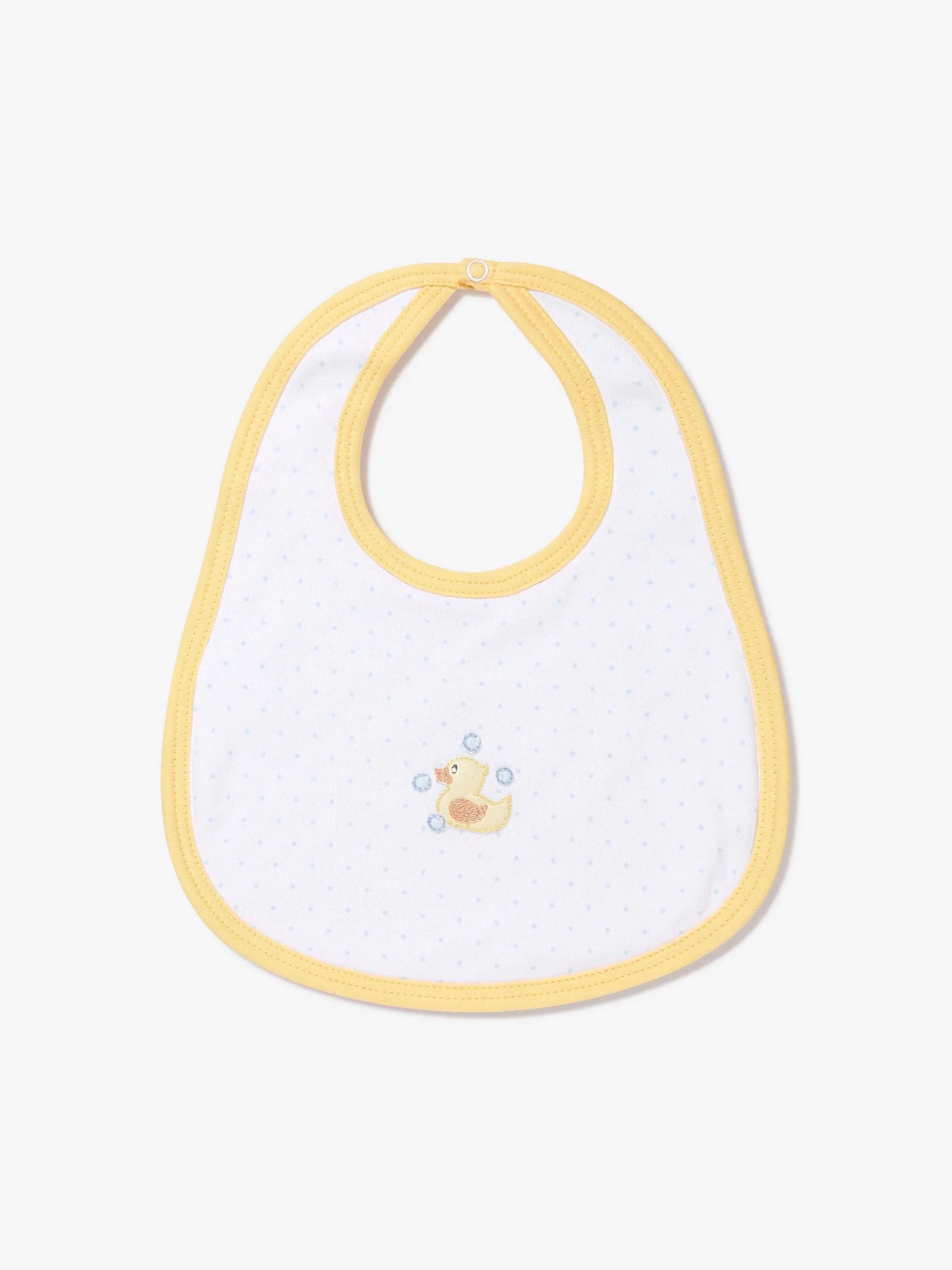 Rubber Ducky Embroidered Bib